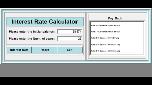 Annual Interest Rate Calculator - EMI Interest Calculator - Compound Interest and Simple Interest Formula