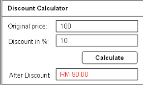 Discount Calculators - Discount Price Calculator - Discount Calculator Online