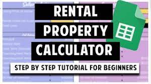 Rental Property Calculator - Rental Property Investments - Rental Property Income