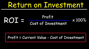 ROI Return on Investment Calculator - Average Annual Return Calculator - Investment Annual Return Calculator